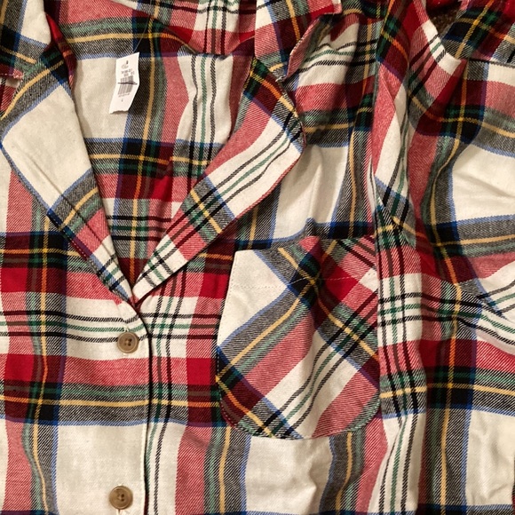 OLD NAVY. New 2 PIECE FLANNEL PAJAMA SET. SIZE LARGE. WOMEN’s. NWT - Picture 4 of 7